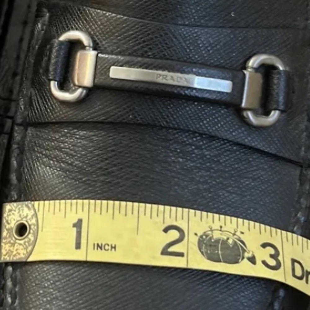 COPY - Prada Black Leather Loafers Prada Italian Size : 2DD118 8 - Picture 4 of 11